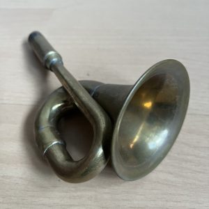 Brass Squeeze Bulb Car Horn Early 20th Century