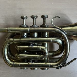 Besson Pocket trumpet with case