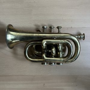 Besson Pocket trumpet with case