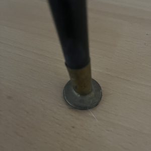 Mid-Century Modern Vinyl Record Storage Cabinet Glass Doors