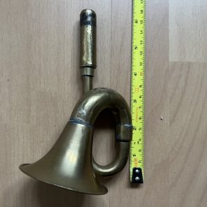 Brass Squeeze Bulb Car Horn Early 20th Century