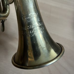 Besson Pocket trumpet with case
