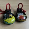 Spanish Castanets Beautifully Hand Painted Bull Flamenco Dancer Spain