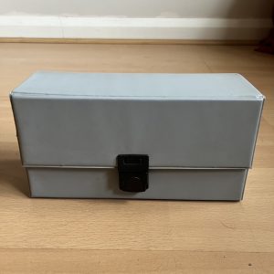 Vintage 1980s Cassette Tape Music Storage Box