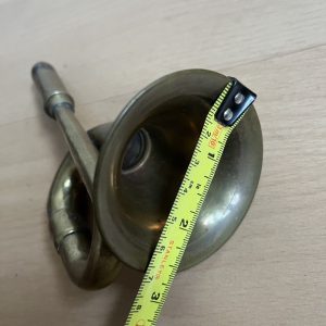 Brass Squeeze Bulb Car Horn Early 20th Century