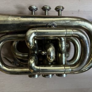 Besson Pocket trumpet with case