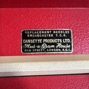 Dansette Junior Deluxe Record Player