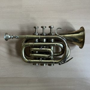 Besson Pocket trumpet with case