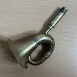 Brass Squeeze Bulb Car Horn Early 20th Century