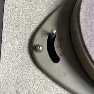 HMV 2001 His Master's Voice Three Speed Record Player 1955