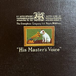 HMV 2001 His Master's Voice Three Speed Record Player 1955