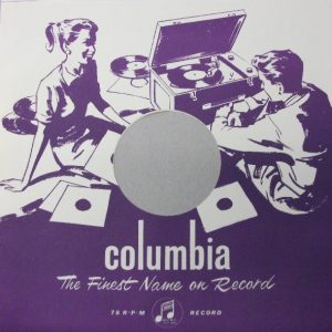 columbia records sleeve featuring HMV 2001