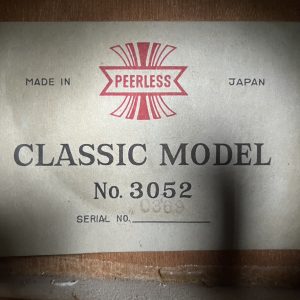 Peerless Model 3052 Classic Guitar Late 1960s/70s Made in Japan