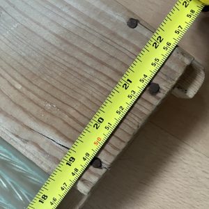 Vintage washboard percussion wood and glass