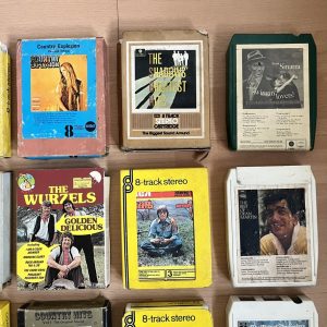 8-Track Cassettes 18 Job Lot