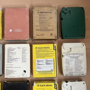 8-Track Cassettes 18 Job Lot