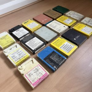 8-Track Cassettes 18 Job Lot