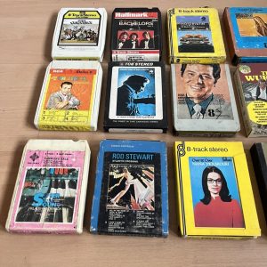 8-Track Cassettes 18 Job Lot