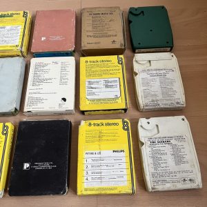 8-Track Cassettes 18 Job Lot
