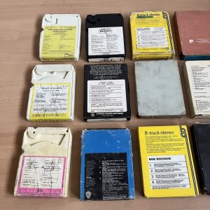 8-Track Cassettes 18 Job Lot