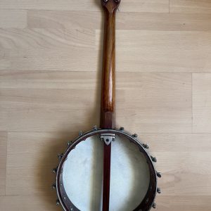 1920s British 4-String Tenor Banjo cased