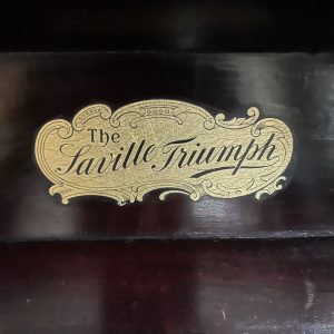 Vintage 1930s The Saville Triumph Gramophone Table Top Rare Wood Green, London