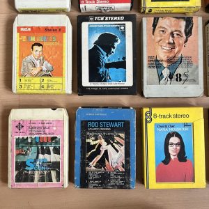 8-Track Cassettes 18 Job Lot