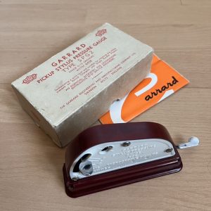 Garrard Pickup Stylus Pressure Gauge Type SPG2