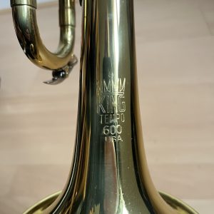 Vintage King Tempo 600 Trumpet USA w/ King Hard Case Made in USA Benge 7c