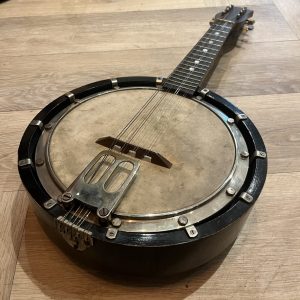 Banjo Mandolin British Made Cased Early 20th Century