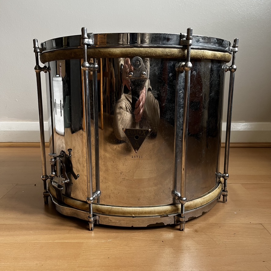 Ajax Boosey & Hawkes 14" Snare Drum 1935-1940s