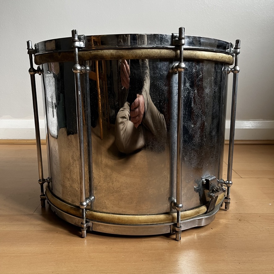 Ajax Boosey & Hawkes 14" Snare Drum 1935-1940s