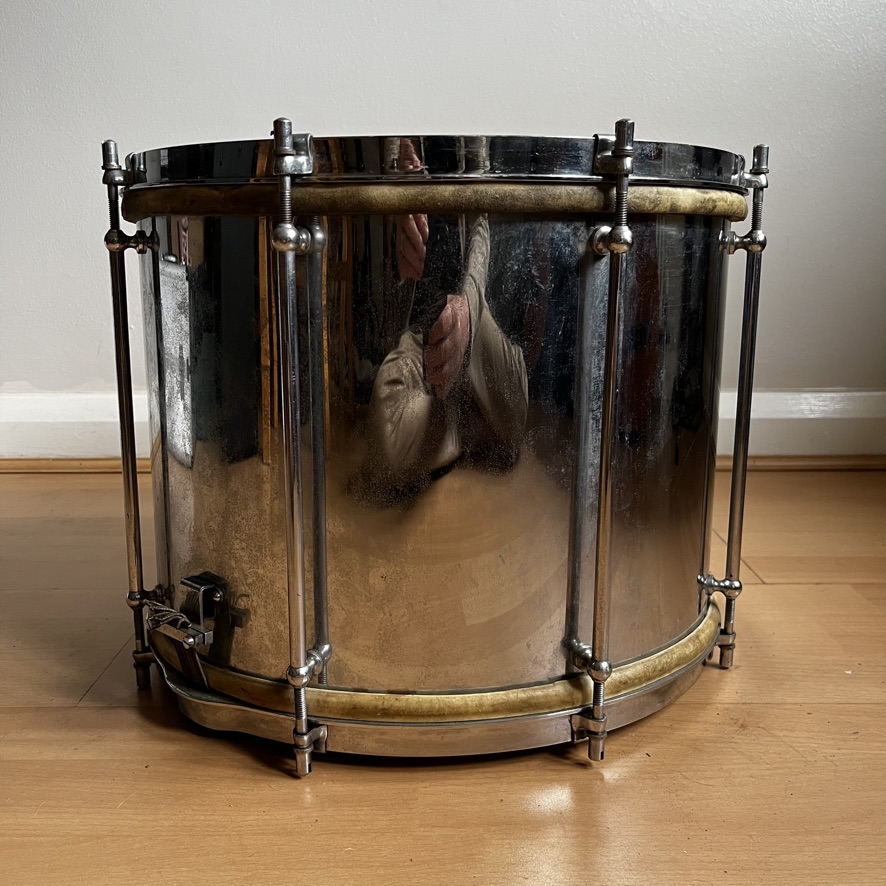 Ajax Boosey & Hawkes 14" Snare Drum 1935-1940s