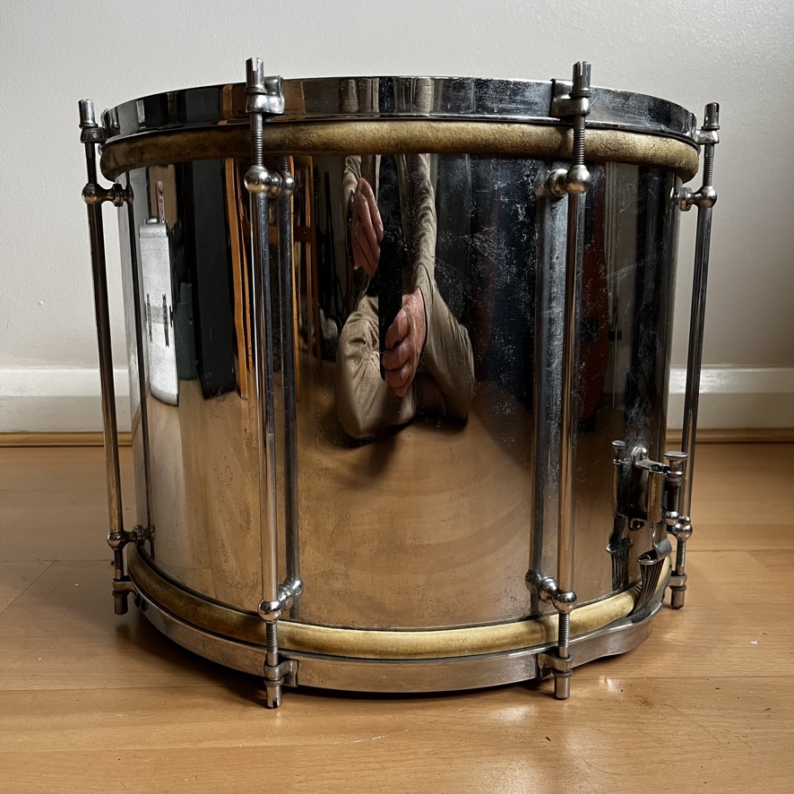 Ajax Boosey & Hawkes 14" Snare Drum 1935-1940s