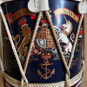 Royal Navy Drum Ice Bucket by Regimental Replicas Handcrafted