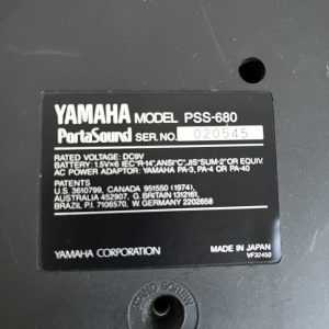 Yamaha PSS-680 PortaSound Keyboard Made in Japan 1980s