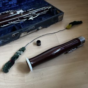 Vintage Lark Bassoon M4010 with case