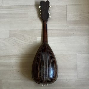 Ornate Neapolitan Mandolin late 1890s with case