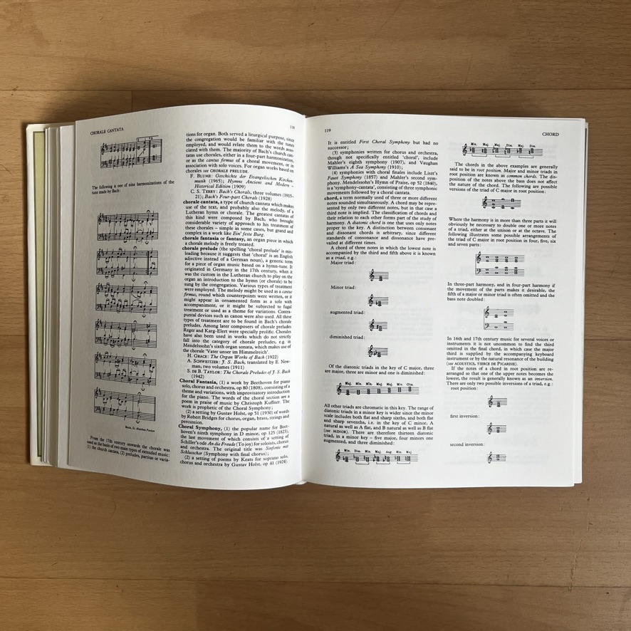1986 Collins Encyclopedia of Music by Sir Jack Westrup