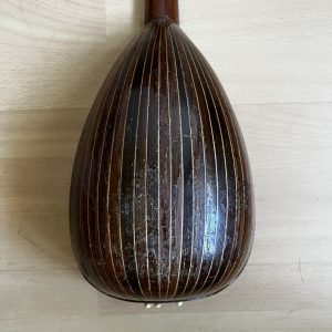 Ornate Neapolitan Mandolin late 1890s with case