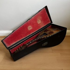 Ornate Neapolitan Mandolin late 1890s with case