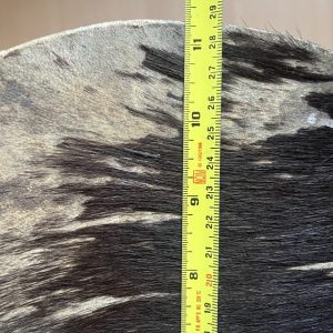 Vintage African Tribal Drum Animal Cow Skin & Wood Handcrafted Hide 11