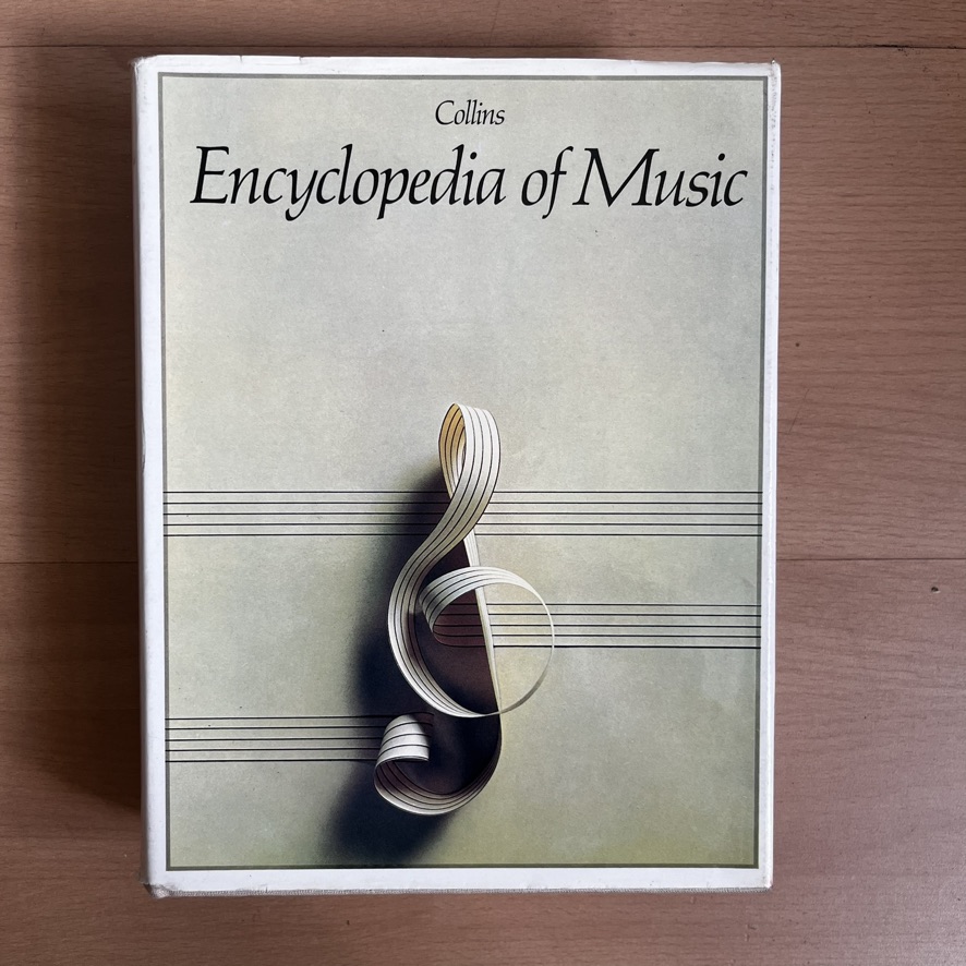 1986 Collins Encyclopedia of Music by Sir Jack Westrup