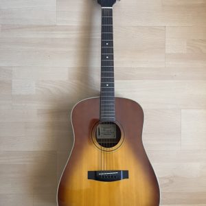 1980s Vintage Harmony H6850S Acoustic Guitar Handcrafted in Korea