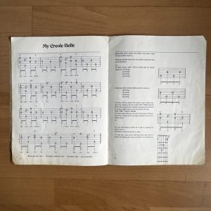 Vintage 1969 BBC TV Hold Down a Chord Finger Picking Folk Guitar Styles Book 2