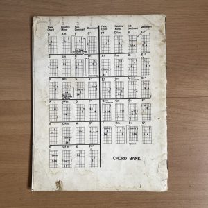 Vintage 1969 BBC TV Hold Down a Chord Finger Picking Folk Guitar Styles Book 2