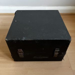 Vintage 1914+ Decca Trench Type Portable Gramophone Cased Hand-Cranked 78rpm
