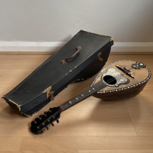 1896 Cav. Giovanni de Meglio e Figlio Neapolitan Mandolin cased