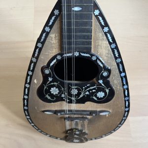 1896 Cav. Giovanni de Meglio e Figlio Neapolitan Mandolin cased